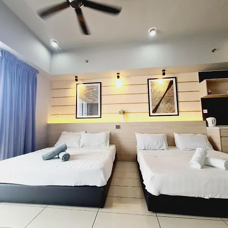 Aeropod 2 Queen Bed Near Airport & Kk City Free Parking Netflix Kota Kinabalu Exterior photo